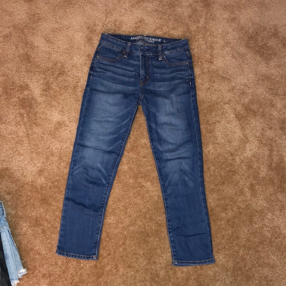 crop/capri jeans